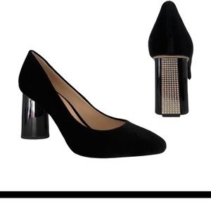 Kate spade Womens Sybil black block heel pump
